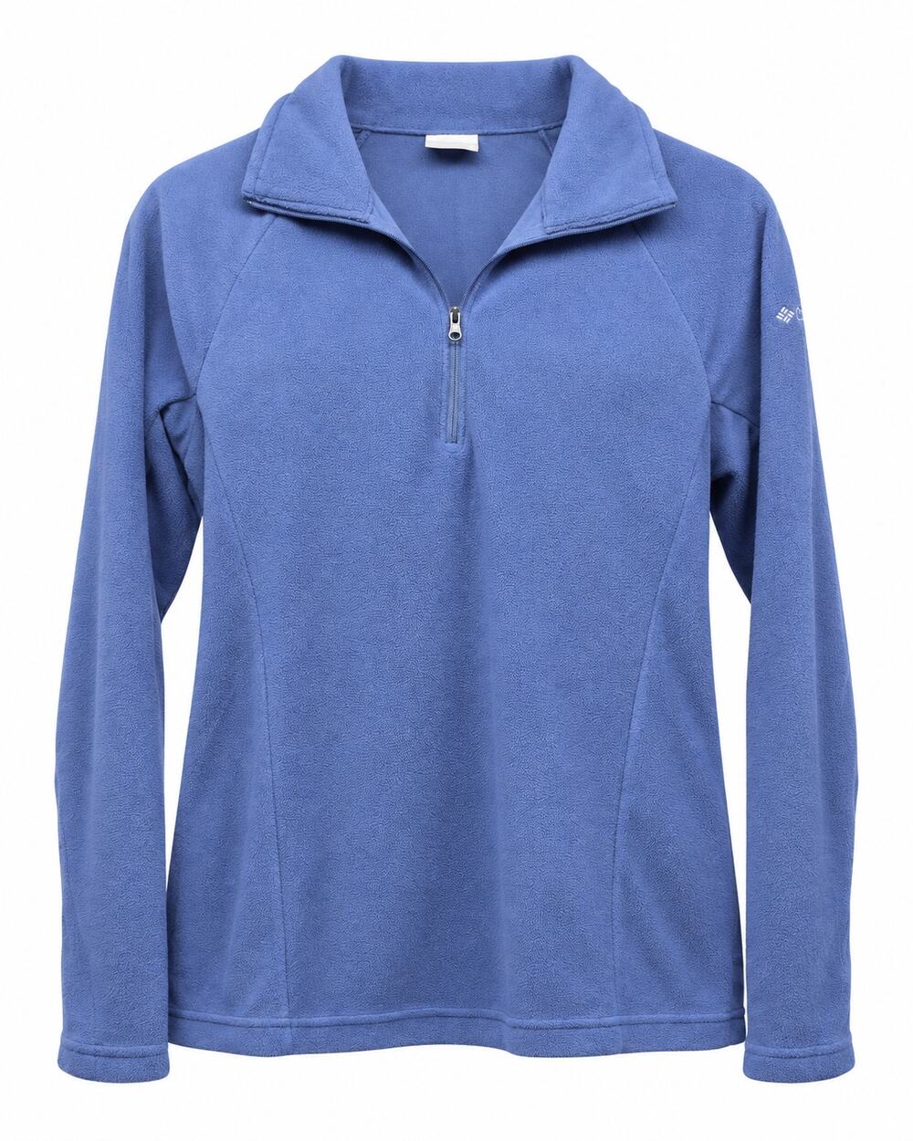 Columbia Women’s M Blue Fleece Quarter Zip Pullover Outdoor Hiking Casual